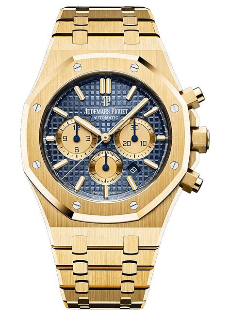 audemars piguet royal oak chronograph gold 41mm|royal oak selfwinding chronograph price.